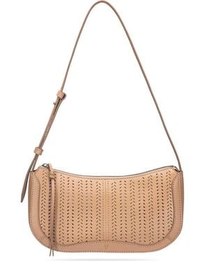 Frye Stella Baguette Shoulder Bag - Natural
