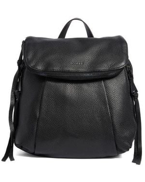 Aimee Kestenberg Convertible Leather Backpack Purse - Black