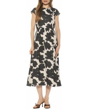 Alexia Admor Cassiane Fit & Flare Dress - Multicolor