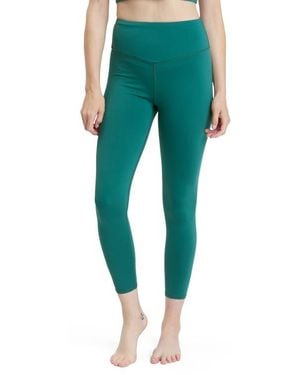 Threads For Thought Shelah High Waist Ankle Leggings - Green
