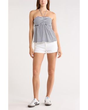Abound Babydoll Halter Top - Blue