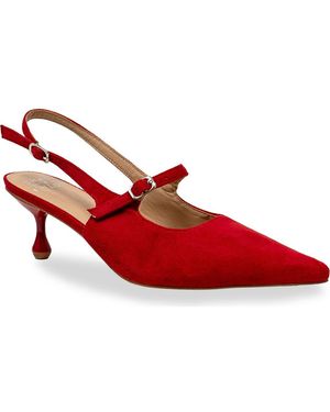 In Touch Footwear Arima Slingback Pump - Red