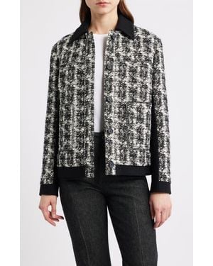 BOSS Joloria Tweed Jacket - Black