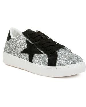 LONDON RAG Kyniska Glitter Sneaker - Black