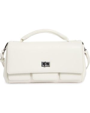 BCBGMAXAZRIA East/West Convertible Clutch - White