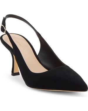Stuart Weitzman Isla Slingback Pump - Black