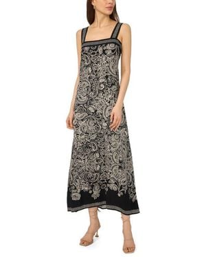 Msk Smocked Midi Sundress - White