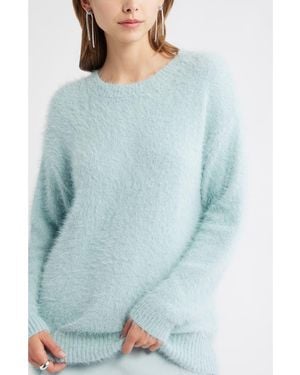 Open Edit Boyfriend Sweater - Blue