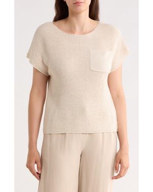 Gemma Jane Textured Knit Sweater - Natural