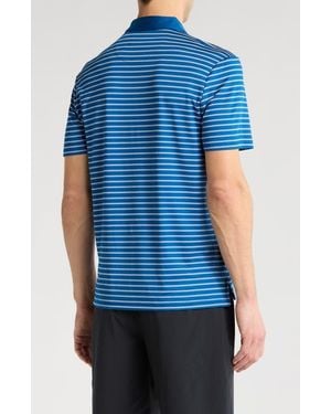 Original Penguin Colorblock Stripe Jersey Polo - Blue