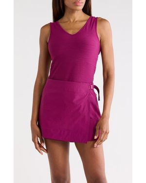 Marika Susie V-Neck Tank Top - Purple