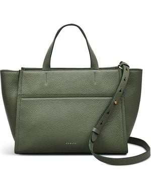 Radley Medium Oak Street Leather Tote - Green
