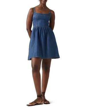 Levi's Jadine Denim Mini Dress - Blue