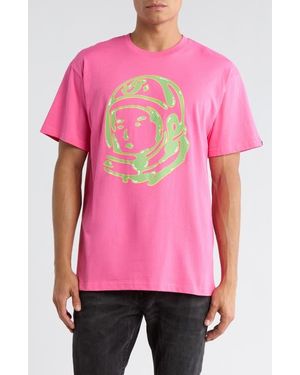 BBCICECREAM Helmet Graphic T-Shirt - Pink