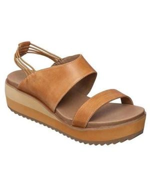 Antelope Cachet Platform Wedge Sandal - Brown