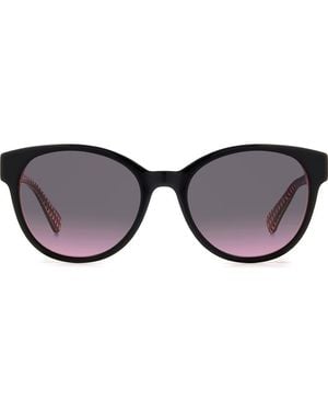 Kate Spade Nathalie 55Mm Round Sunglasses - Brown