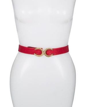 Raina Rama Mini Cici Leather Belt - Red