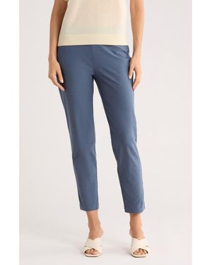 Eileen Fisher Slim Ankle Pants - Blue