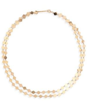 Lana Jewelry 2-Strand Kite Chain Necklace - White
