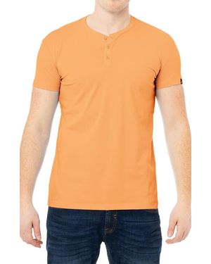 Xray Jeans Short Sleeve Henley - Blue