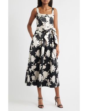 Julia Jordan Sleeveless Cocktail Dress - White