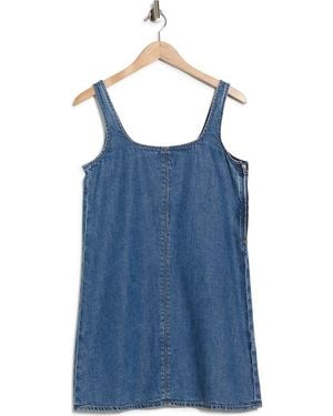 Rag & Bone Kiki Sleeveless Denim Minidress - Blue
