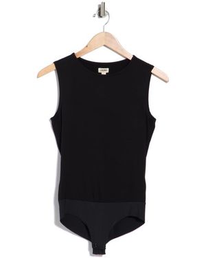 L'Agence Amia Sleeveless Bodysuit - Black