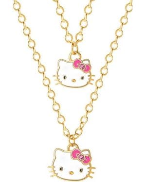 JACMEL X Hello Kitty Mommy & Me Necklaces - Metallic