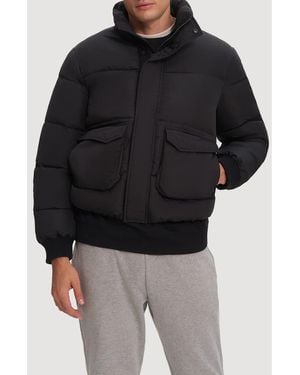 Noize Mahalo Quilted Puffer Jacket - Black