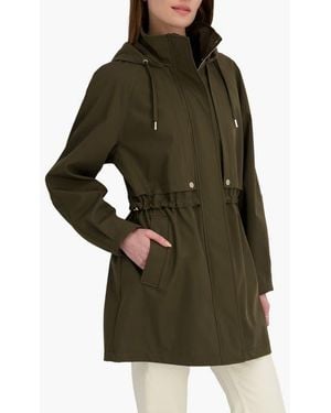 Tahari Diana Hooded Softshell Jacket - Green