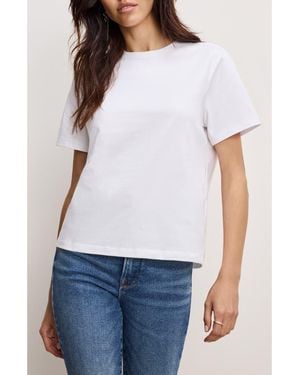 GOOD AMERICAN Classic Cotton T-Shirt - White