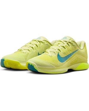 Nike Zoom Vapor 12 Premium Hard Court Tennis Shoe - Yellow