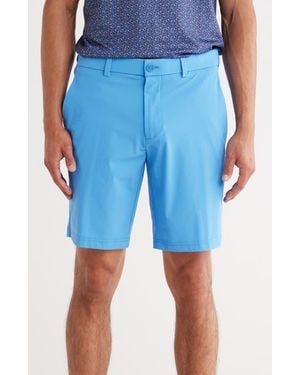 Callaway Golf® 9" Flat Front Golf Shorts - Blue
