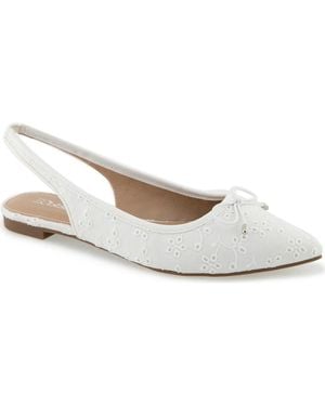 Esprit Petria Slingback Flat - White