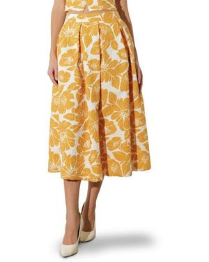 FREEMARKET Print Textures Skirt - Yellow