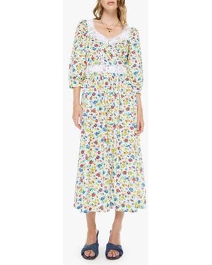 Mother The Love Letter Floral Cotton Dress - Multicolor