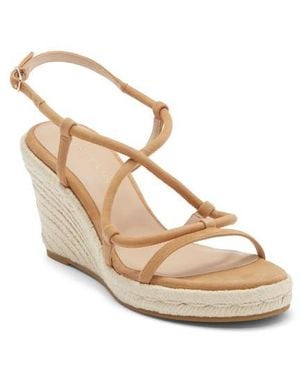 Stuart Weitzman Nilla Espadrille Platform Wedge Sandal - Natural