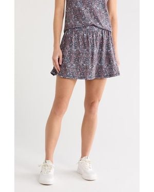 Travis Mathew Printed Featherweight Miniskirt - Multicolor