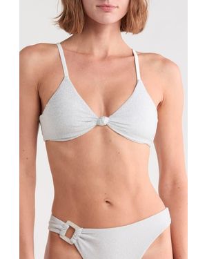 Dippin' Daisy's Zen Knotted Bikini Top - White