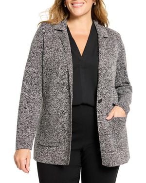 NIC+ZOE Knit Blazer - Black