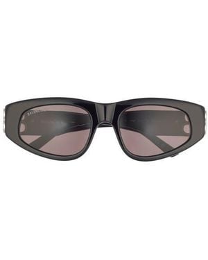 Balenciaga Novelty 53Mm Cat Eye Sunglasses - Multicolor