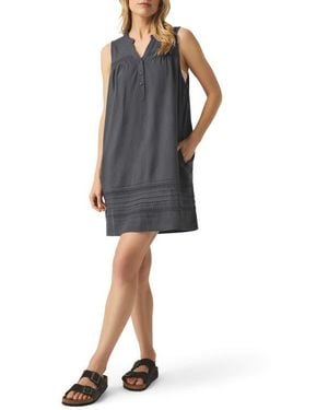 Splendid Catalina Linen Blend Minidress - Black