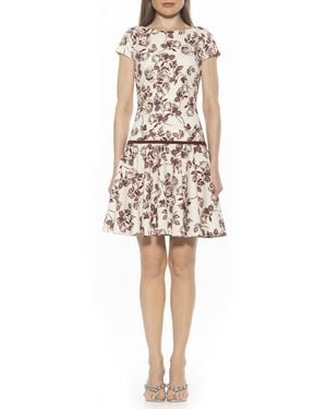 Alexia Admor Drop Waist Dress - Natural