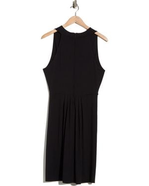 Lilly Pulitzer Wisteria Sleeveless Tie Waist Dress - Black