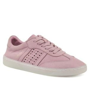 J/Slides Hunter Leather Sneaker - Pink