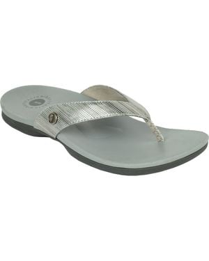 Revitalign Chameleon Orthotic Flip Flop - Gray
