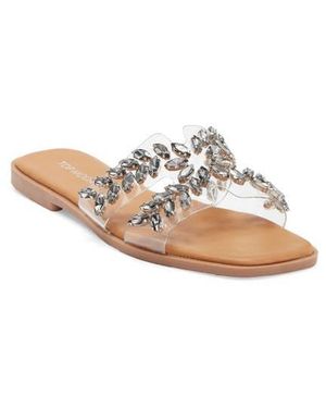 Top Moda Dubau Slide Sandal - Black