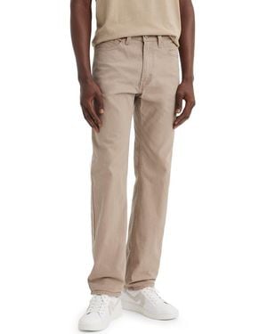 Levi's 505 Relaxed Straight Leg Jeans - Natural