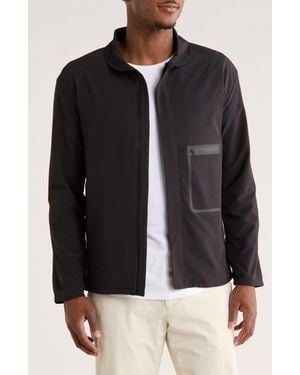 Imperfects Exodus Shepherds Zip-Up Shirt - Black