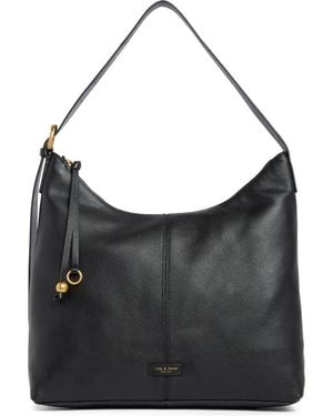 Rag & Bone Williamsburg Hobo Shoulder Bag - Black